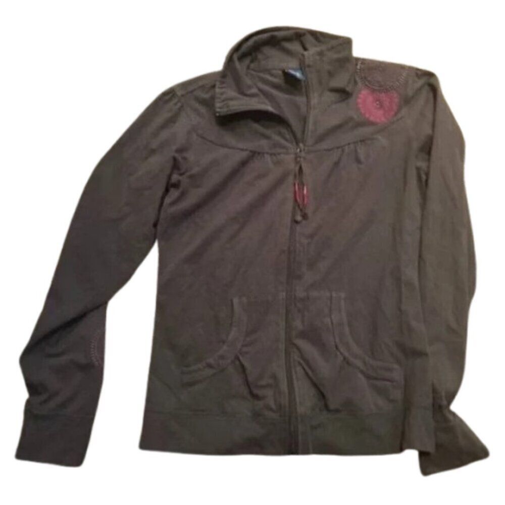 Reebok Women's Athletic Full Zip Up Jacket size medium